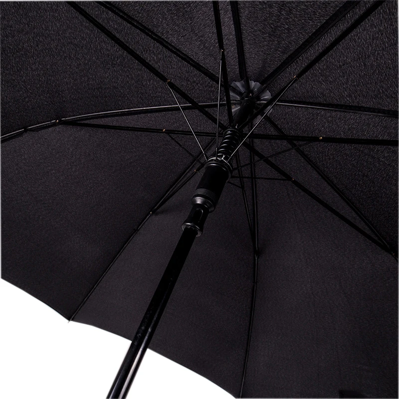 Best selling brand umbrella black samurai 8 bone samurai sword umbrella rain and rain long handle semi-automatic umbrella