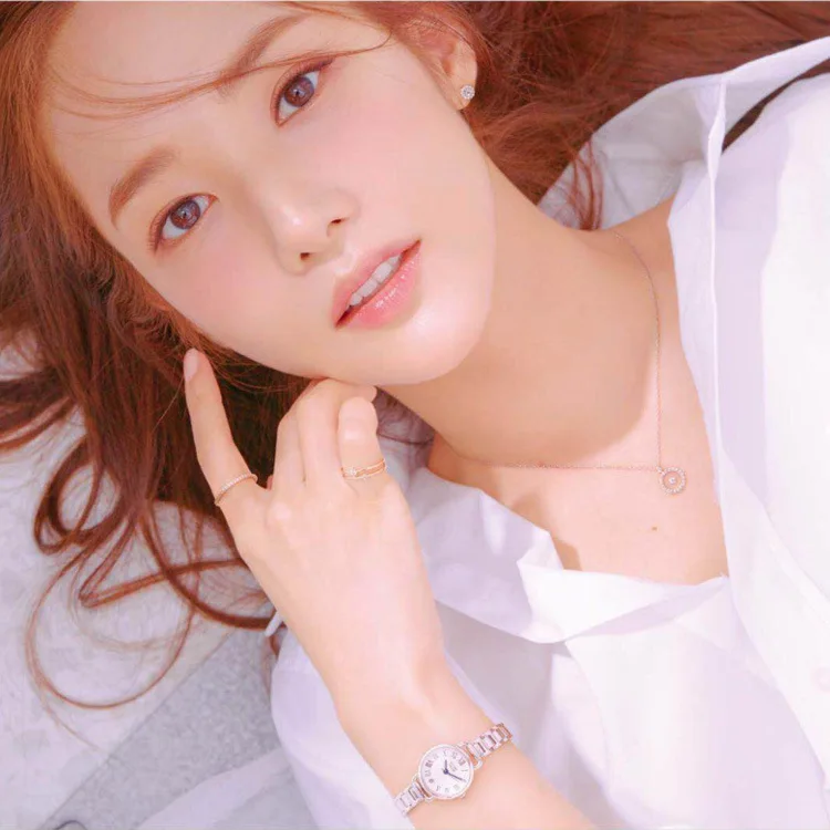 9styles necklace Fashion Korean Earrings Park Min Young same for women jewelry gift moving heart