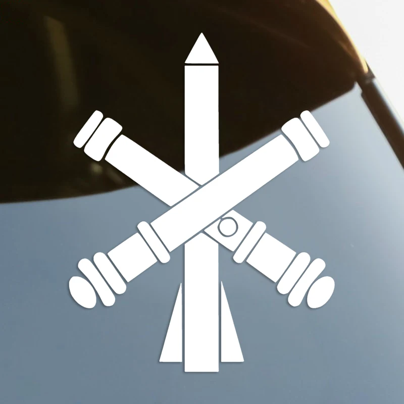 S61168# Rocket Troops and Artillery Die-Cut Vinyl Decal Car Sticker Waterproof Auto Decors on Car Body Bumper Rear Window Laptop
