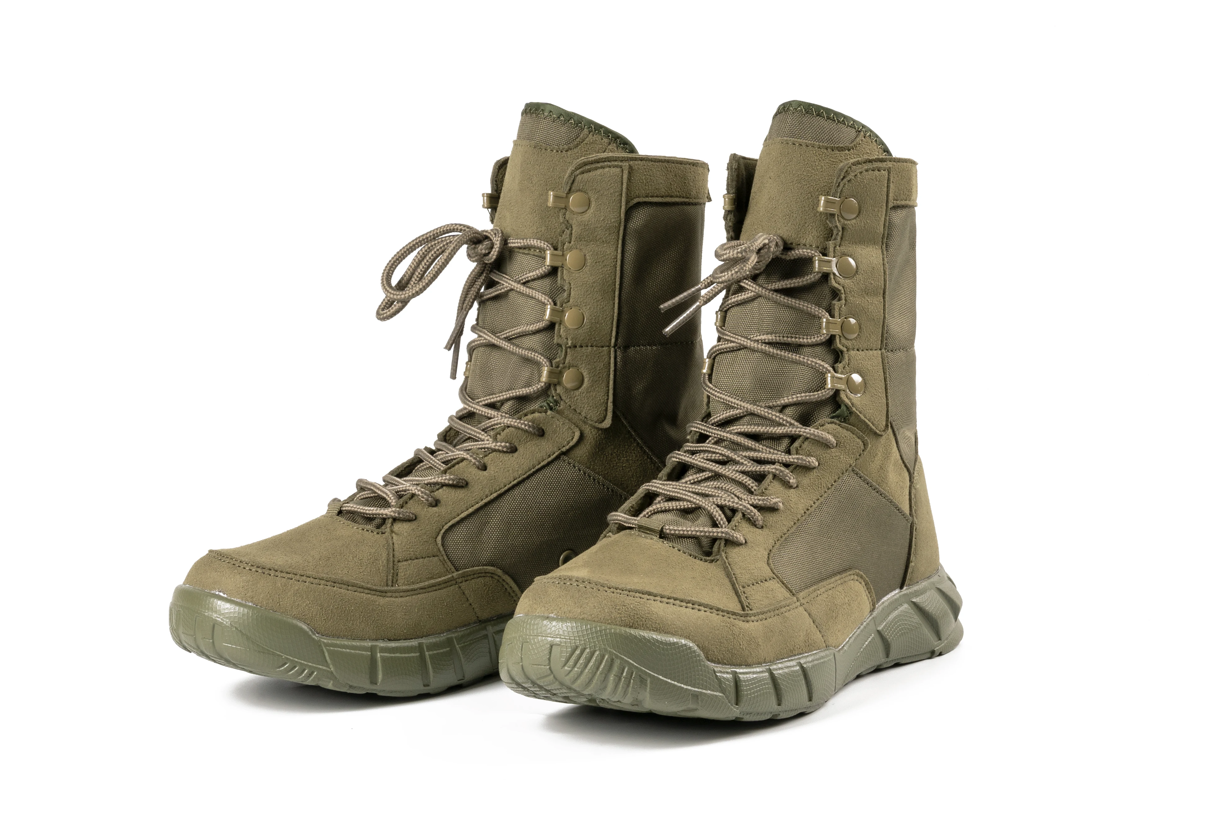 Made In China Light Style Green Tactical Hiking Training Boots Unisex