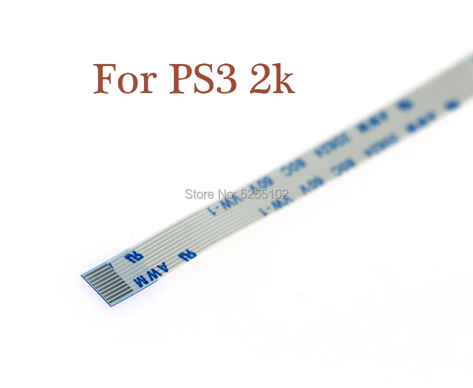 500 قطعة السلطة على إيقاف التبديل إعادة تعيين كابل الشريط 6pin 10pin 4K 4000 ل ps3 سليم 2000 2500 3000 2K 3K 2.5K كابل الشريط الطاقة