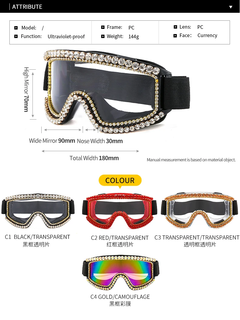 2020 okulary ochronne okulary zewnętrzne gogle do roweru górskiego rowerowe okulary przeciwsłoneczne męskie okulary sportowe okulary przeciwsłoneczne Rhinestone — zdjęcie 7