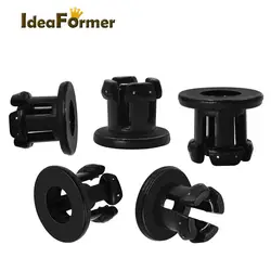5/10Pcs UM2 Connector Bore 4mm PTFE Tube Coupling Collet and Clamp Clip Set for 1.75mm Filament 3D Printer Accessories