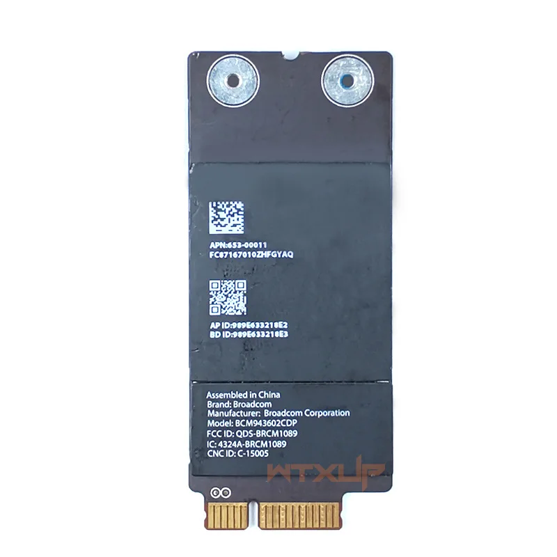 Imagem -02 - para Apple Imac Placa de Rede Wifi Bluetooth 4.2 27 21 A1418 A1419 802.11ac Bcm943602cdpax Original Bcm943602cdp