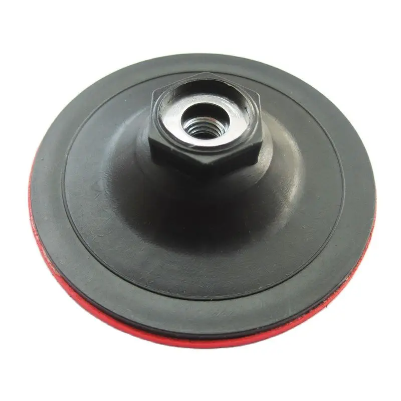 샌더, 자동차, 복원을위한 10mm 스레드 및 교체가있는 후크 및 루프 4 "100mm 백업 패드.