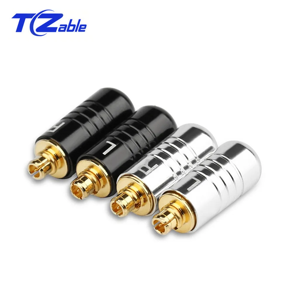 5Pair HIFI Earphone Pin For MMCX Audio Connector For Se215 Se315 Se425 Se535 Se846 HIFI Headphone Plug Adapter Gold Plating