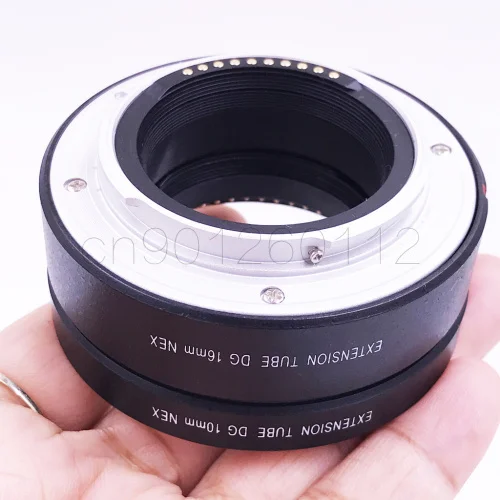 

Metal Auto Focus Macro Extension Tube 10mm 16mm for Sony Mirrorless a6300 a6000 a7 a7SII NEX E-Mount Camera