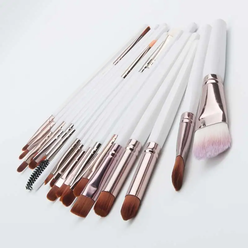 

20pcs Professional Makeup Brushes Set Eyeshadow Blending Eyeliner Eyelash Eyebrow Foundation Make Up Brushes Eyeshadow Brush