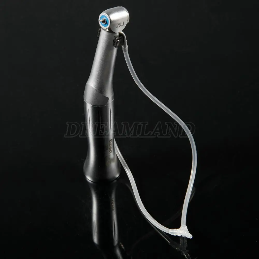 Dental 20:1 Contra Angle Push Button Low Speed NS Handpiece for Implant Double Water System Irrigation fit NSK