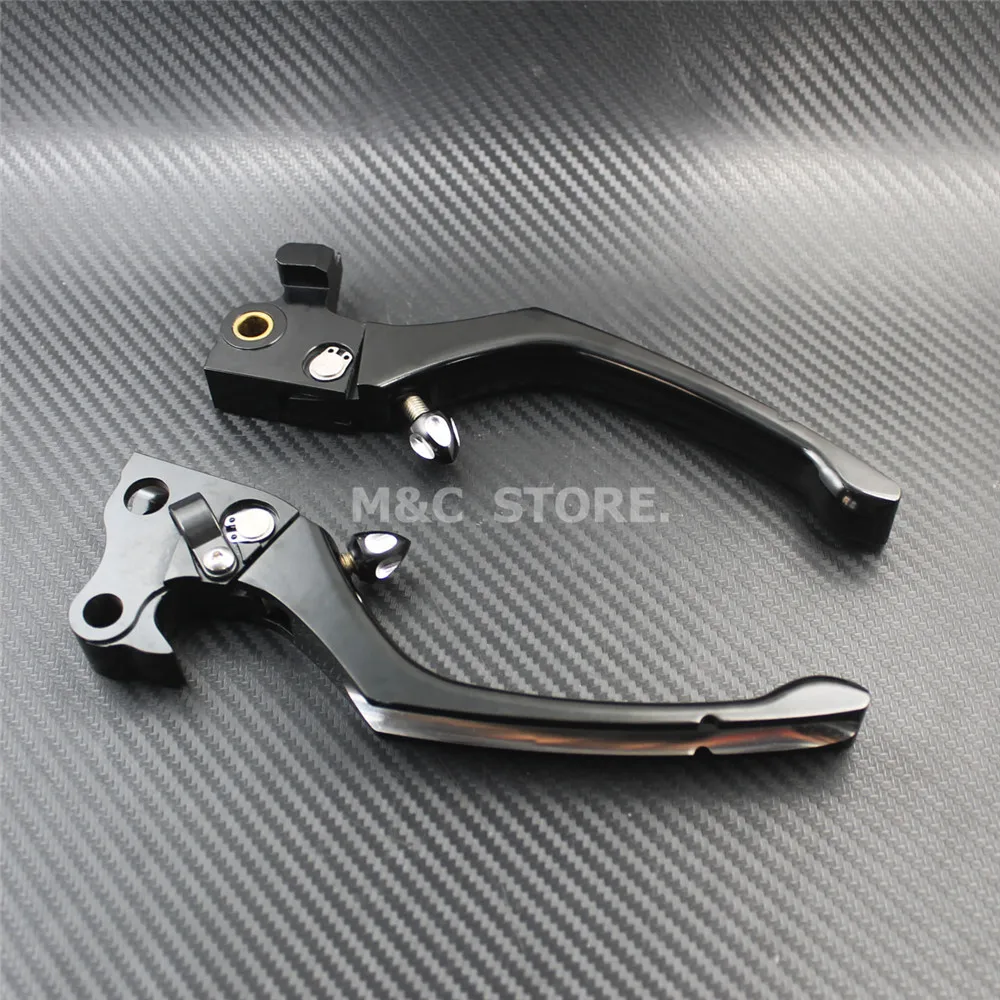 1 Pair Motorcycle Adjustable Regulator Brake Clutch Handle Lever CNC Aluminum For Harley Sportster XL883 XL1200 X48 2004-2013