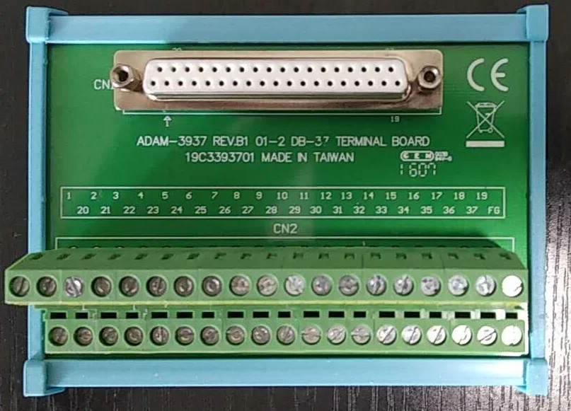 ADAM3937 Terminal Block Module DB37 Rail Connection Terminal Board