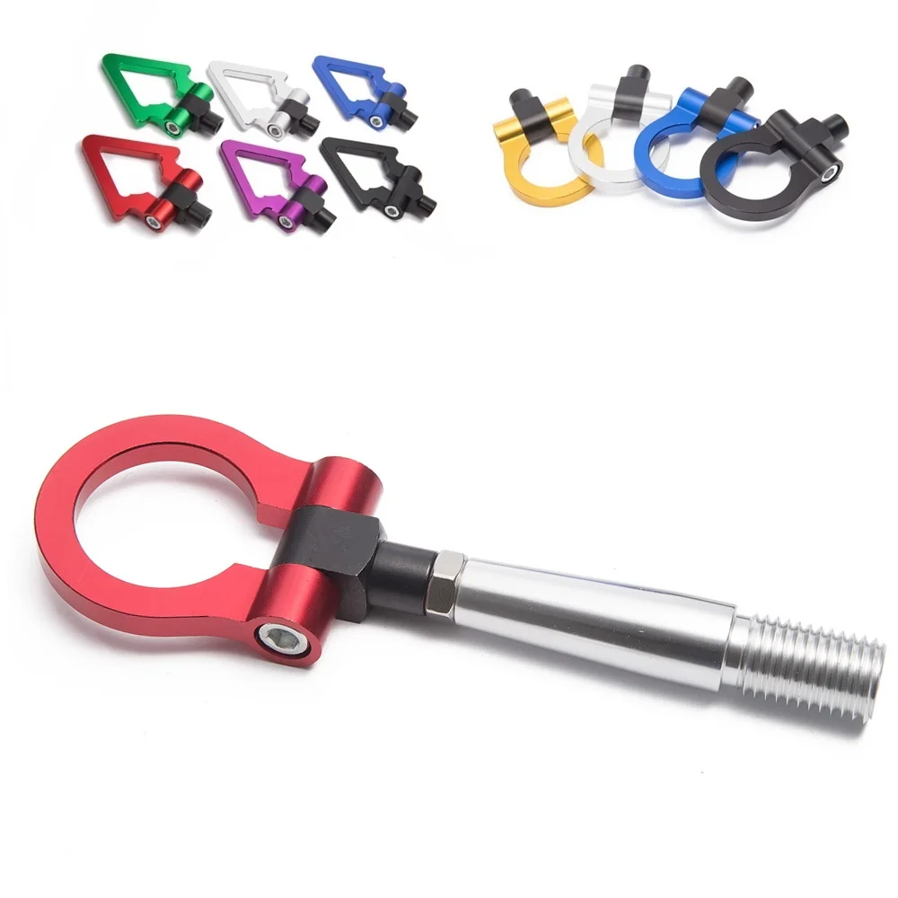EPMAN Racing Tow Hook CNC Billet Aluminum Front/Rear Japan Car Tow Ring Hook Kit  For Mitsubishi Lancer EVO EP-RTHLPH006