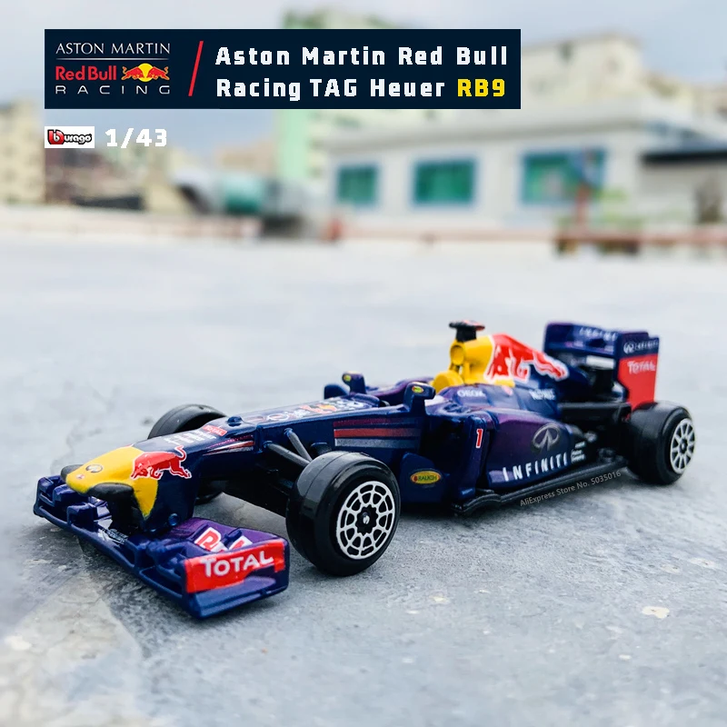 Burago-充電式車のクレードル,1:43 Favari f1,レッドブル,2020 rb16 33,1つの鋳造合金,モデルsf21 w12 rb16b w10 rb15