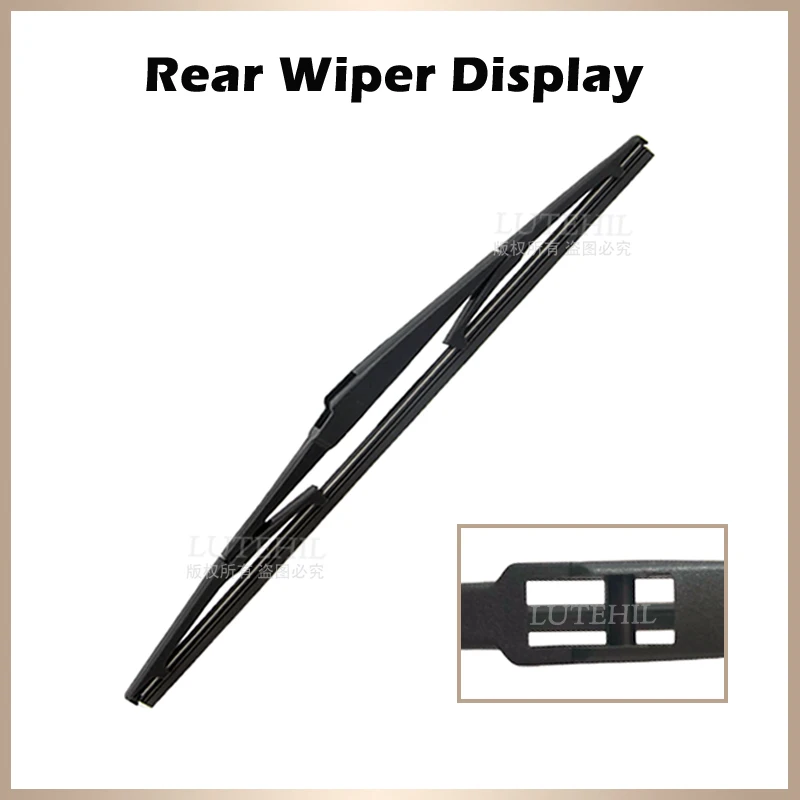 Wiper Front & Rear Wiper Blades Set Kit For Mazda 6 GH1 MK2 2007 2008 2009 2010 2011 2012 Windshield Windscreen Rear Window