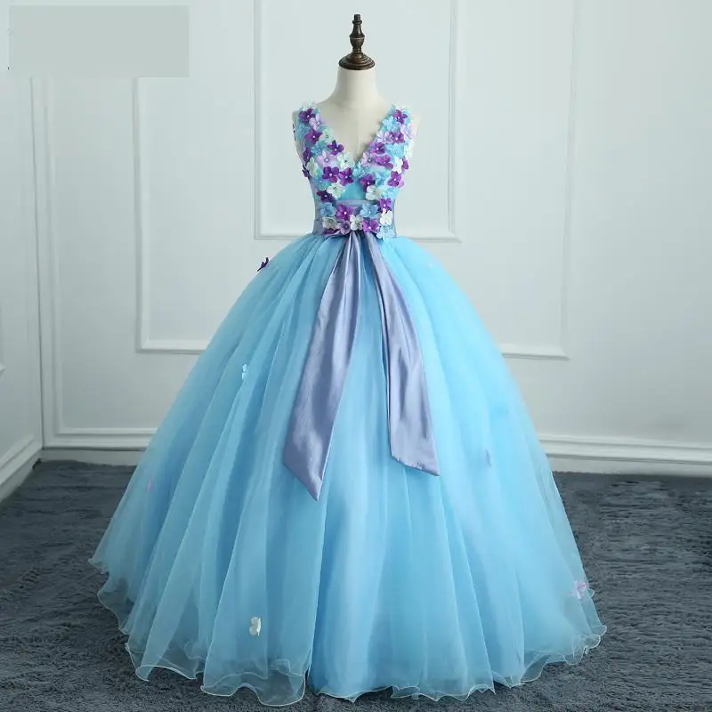 

Платья Quinceanera, сексуальное бальное платье с v-образным вырезом, кружевное великолепное вечернее платье для выпускного вечера, вечерние платья для выпускного вечера по индивидуальному заказу