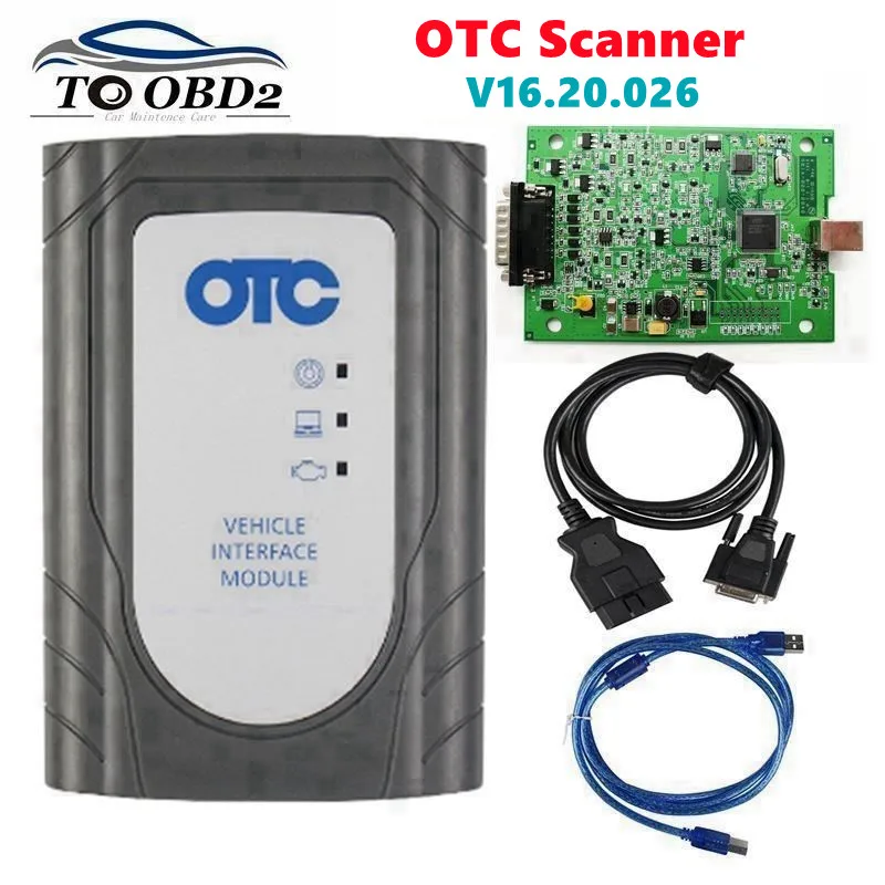 GTS OTC TIS3 Scanner for Toyota Latest V16.20.026 Global Techstream GTS OTC Scanner Auto Diagnostic Tool Support Multi-Languages