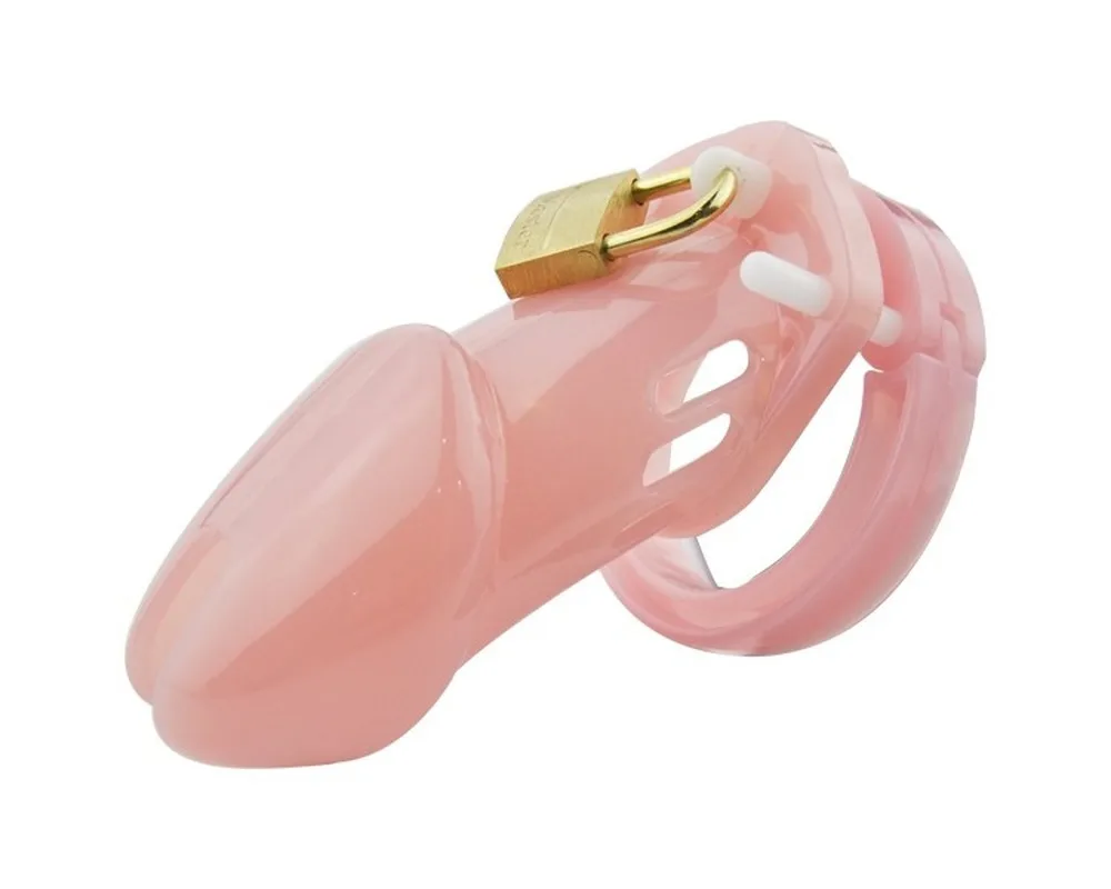 Sex Toys Small/Standard Male Chastity Device Cock Cage with 5 Size Rings Brass Lock Locking Number Tags Chastity Cage Male