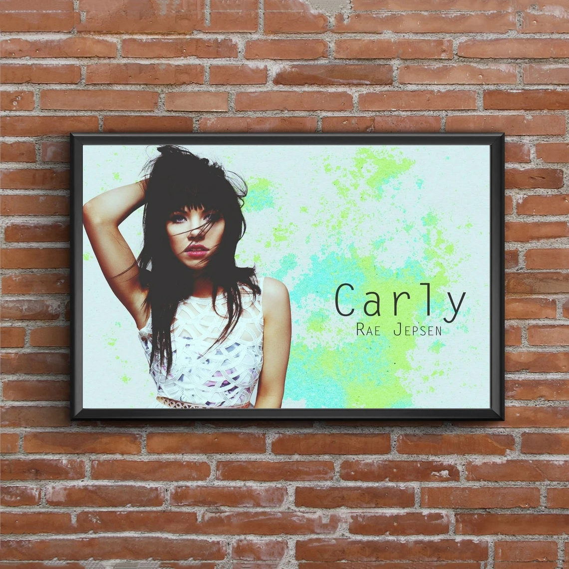 Carly Rae Jepsen Poster Star Music Album Print Canvas Poster Home Decoration Wall Painting (No Frame)