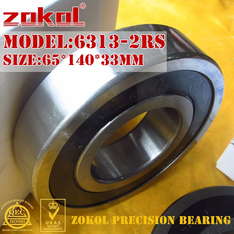 ZOKOL 6313 6314 6315 6316 6317 6318 6319 6320 6321RS RZ 2RS Deep Groove Ball Bearing