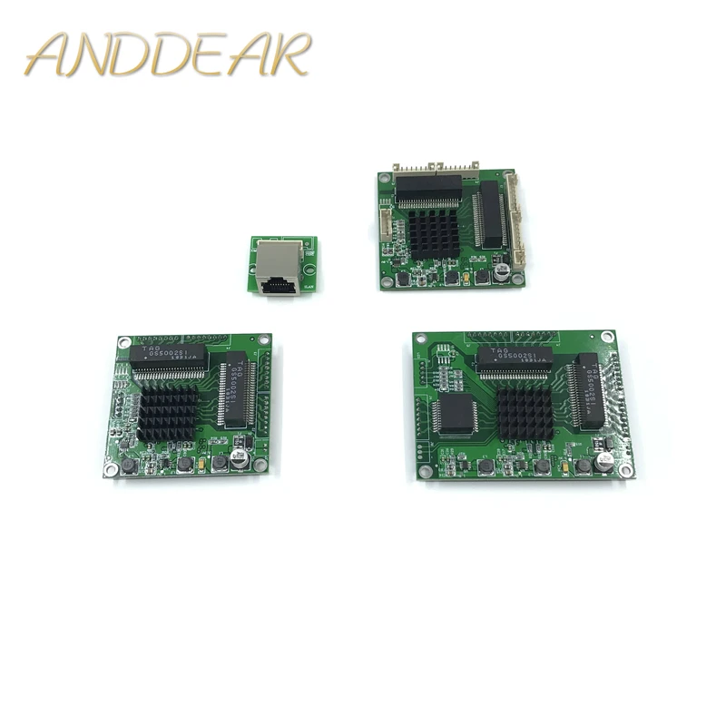 

Industrial Ethernet Switch Module 5 Ports Unmanaged10/100/1000mbps PCBA board OEM Auto-sensing Ports PCBA board OEM Motherboard