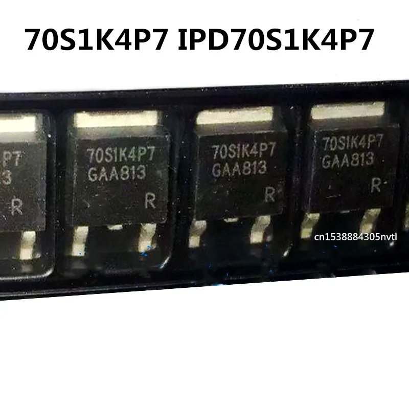 Originale 10PCS/ 70S1K4P7 IPD70S1K4P7 TO-252 700V 8.2A