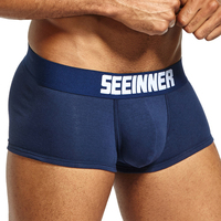 Men Panties Underwear Boxers Shorts Cotton Breathable Shorts Mens Underpants Hombres Boxers