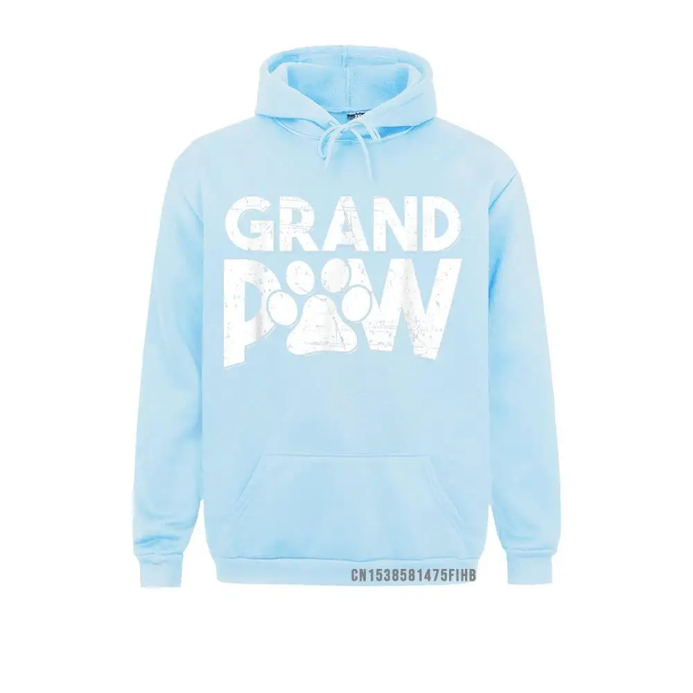 Grandpaw Dog Grandpa Sweats Grand Paw Gifts Men Grandparents Hoodie Classic Men Sweatshirts Hoodies Fitness Clothes