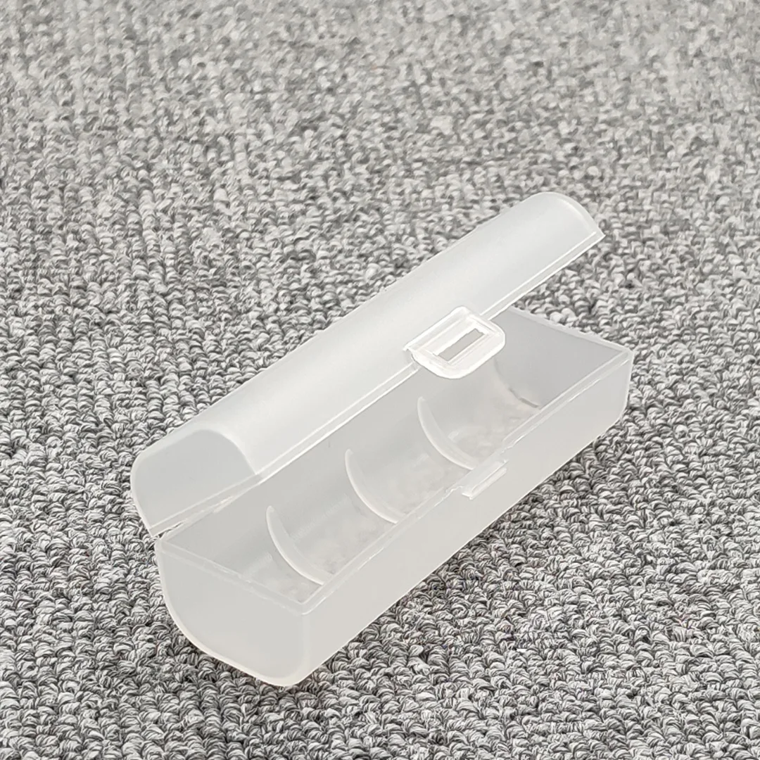 Boîte de stockage de batterie transparente, support de batterie, boîtier en plastique, 21700, 21700, 21700, 1*21700