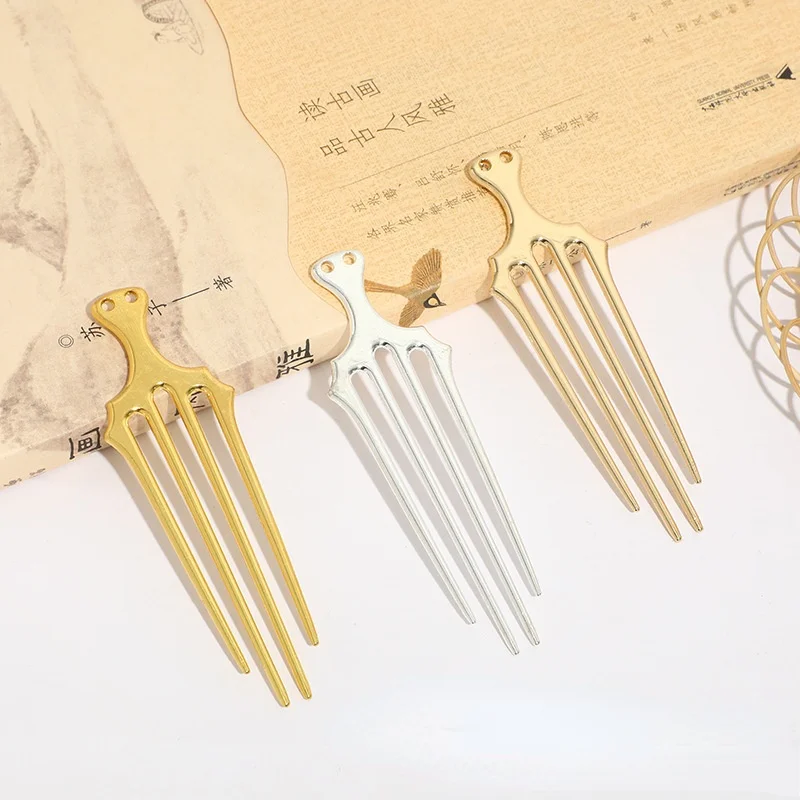 Original Ancient Style Hairpin DIY Palace Cheongsam Insert Comb Hanfu Hairpin Ancient Style Hairpin Ethnic Hair Comb