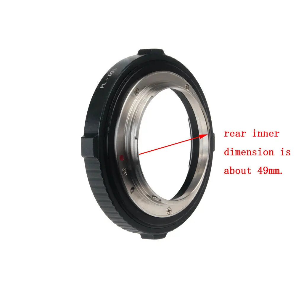 eTone metabone for PL-EOS Adapter For ARRI COOKE PL Mount Zoom Lens for Canon EOS EF Camera Body