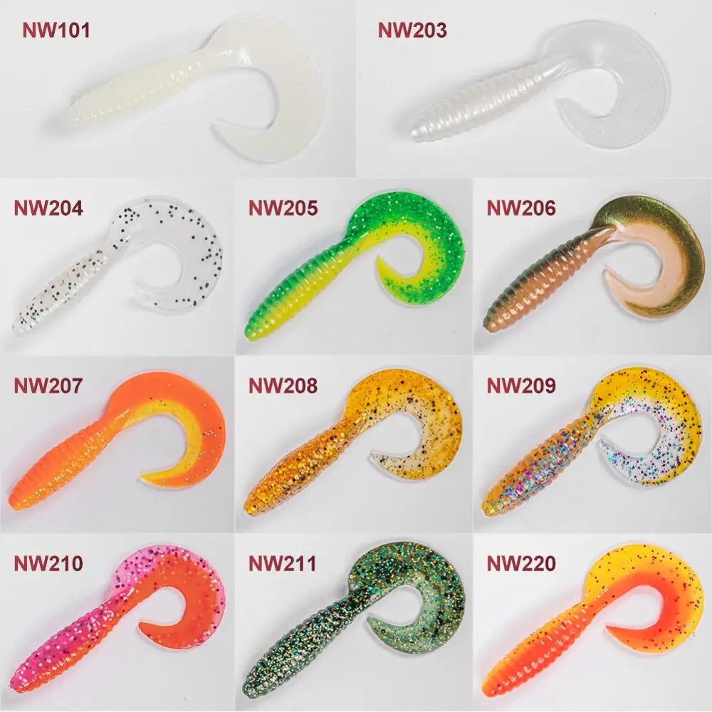 Noeby-Soft Silicone Lure Wobblers, Artificial Bait for Carp Fishing, Pike, Trout, 65mm, 3.6g, 85mm, 7g