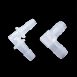 5pcs PP Elbow Connectors Aquarium Tank Fittings Air Pump Aerator Pagoda Joint Garden Irrigation Medical Hose Joints