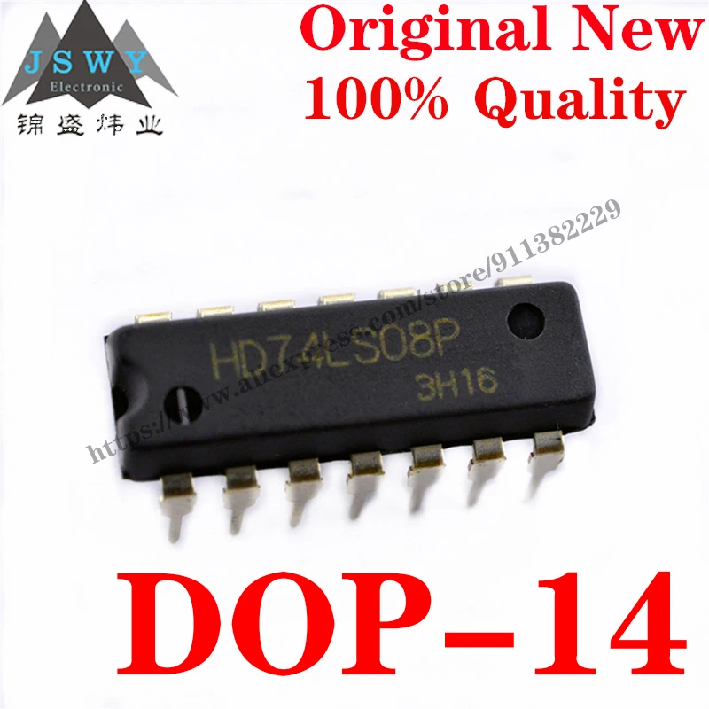 10-~-100-piezas-hd74ls08p-dip-14-semiconductor-cuatro-2-entradas-positivo-y-chip-ic-de-puerta-para-modulo-arduino-envio-gratis-hd74ls08p