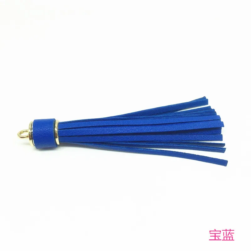 Tassel Leather Keychain Pendant Accessories Pu Metal Phone Bag Handbag Purse Charm Diy Porte Clef Sleutelhanger Trinket Llaveros