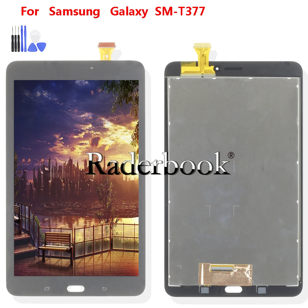 

8" Lcd Display For Samsung Galaxy Tab E 8.0 SM-T377 Touch Screen Digitizer Assembly