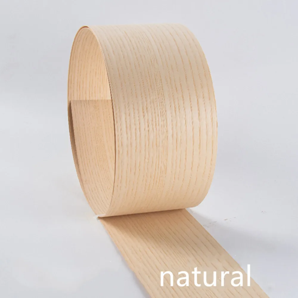 

2x Natural Wood Veneer American White Oak for Furniture about 12cm x 2.5m 0.4mm thick Q/C