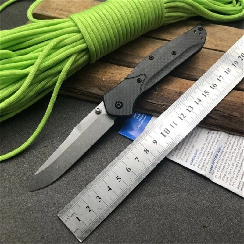 Butterfly 940-1 Carbon Fiber Handle Folding D2 Blade High Hardness Survival Outdoor Pocket Hunting And Camping Tactical EDC Tool