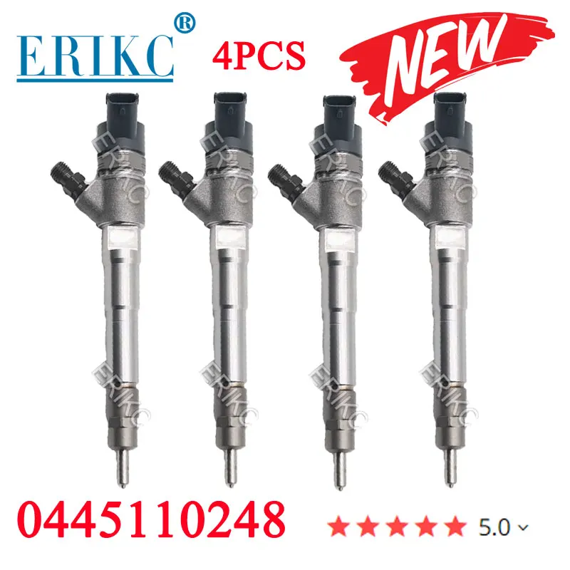 

4PCS 0445110248 Injection Nozzle Assy 0445 110 248 for Fiat Ducato Iveco Daily 3,0 504088823 71793015 0 445 110 248