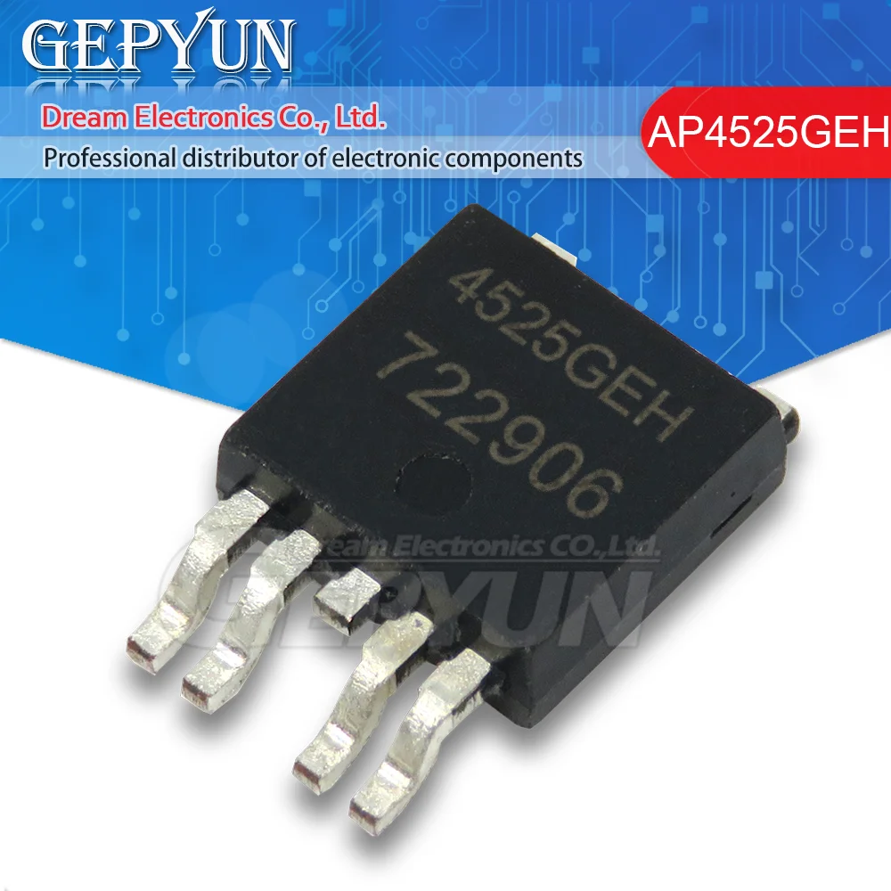 10PCS AP4525GEH AP4525 TO252-5 TO252 4525GEH SMD neue original