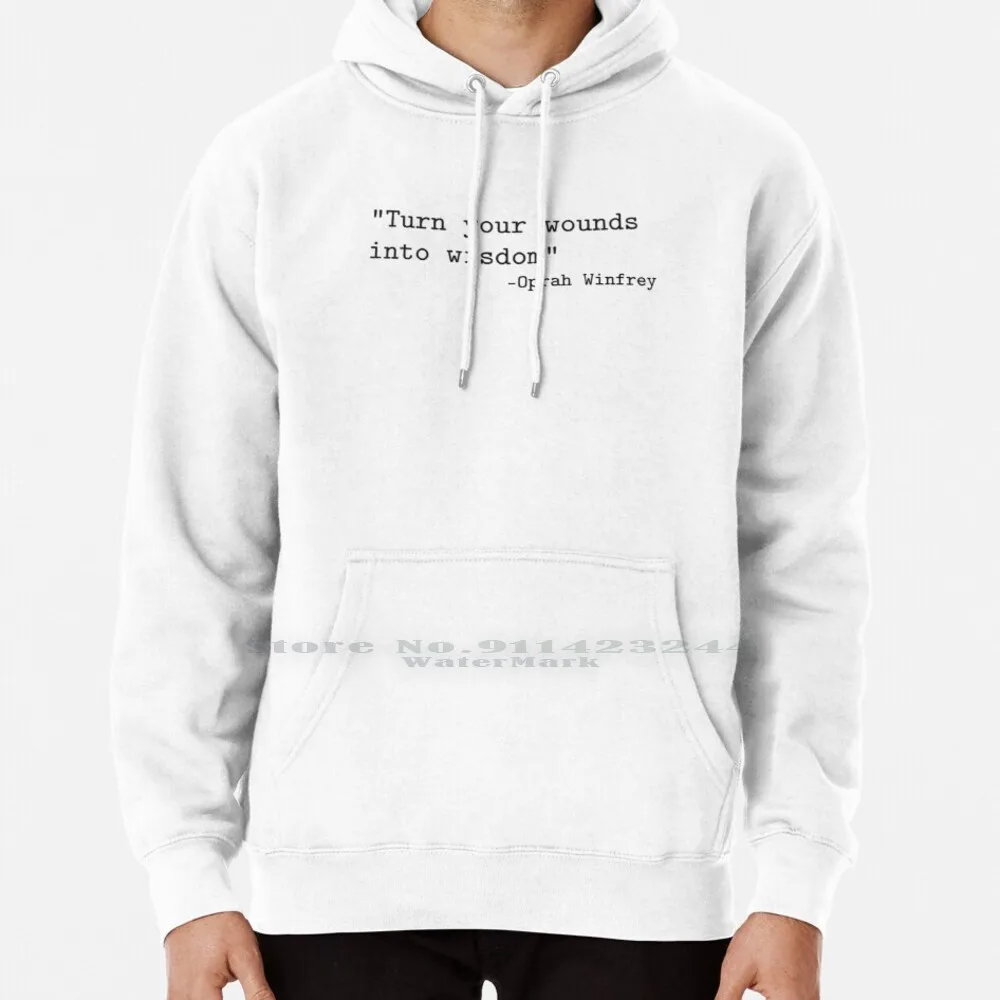 Oprah Winfrey Quote Hoodie Sweater 6xl Cotton Oprah Winfrey Quotes Inspirational Motivational Motivate Happy Happiness Love