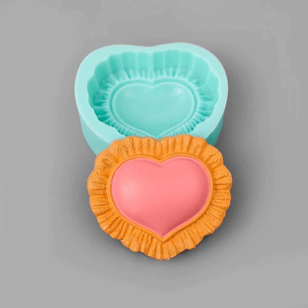 

QT0428 PRZY Love Pillow Mold Soap Molds Handmade Mould Cute Children's Soap Silicone Molds Fondant Clay Resin Candle Mould