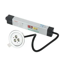 Światło awaryjne LED 3W Mini światło punktowe LED typu Downlight Ładowanie światła awaryjnego