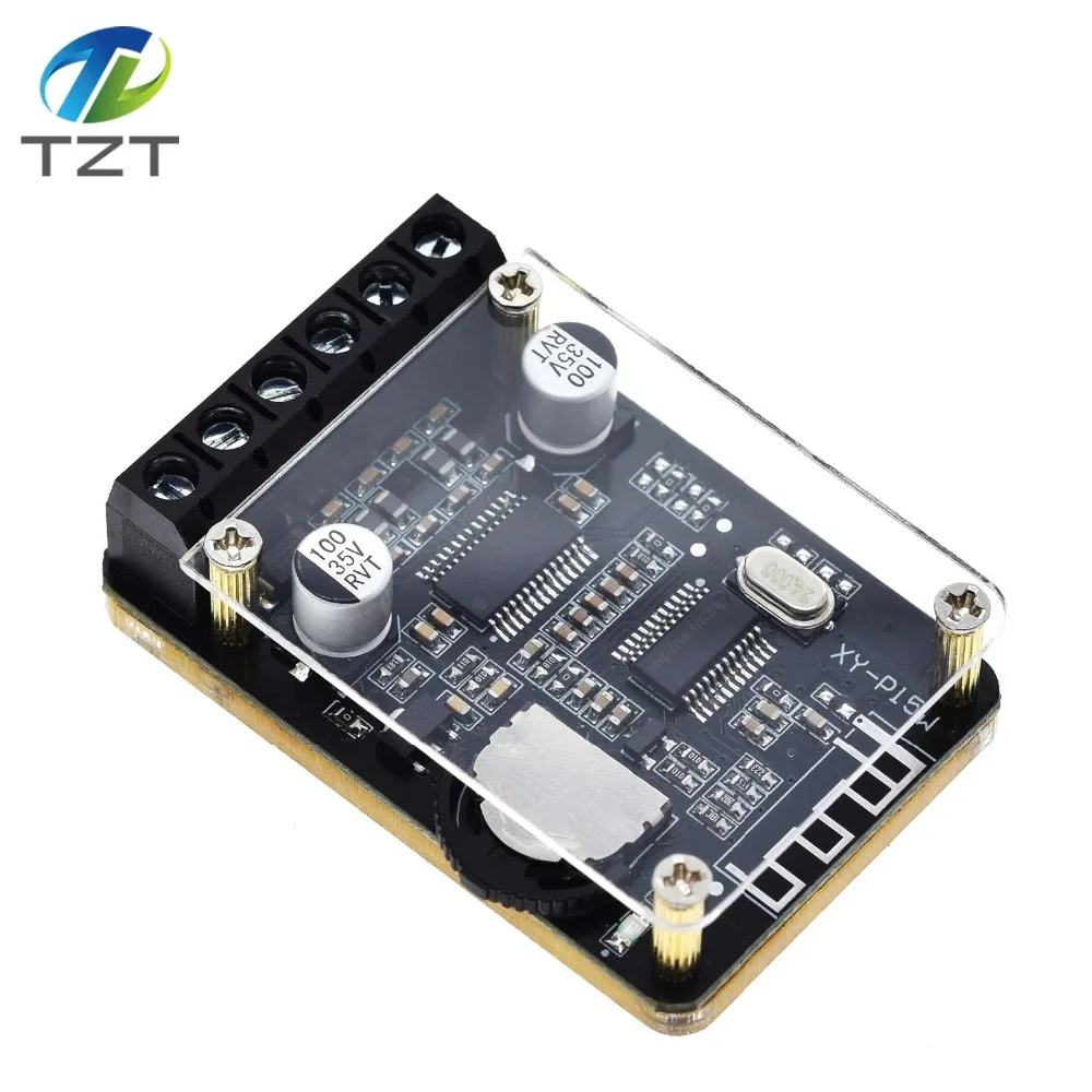 DIYTZT 1/3 Stück 10W/15W/20W Stereo Bluetooth Leistungsverstärker-Platine 12V/24V Hochleistungs-Digitalverstärkermodul XY-P15W – Detail 11