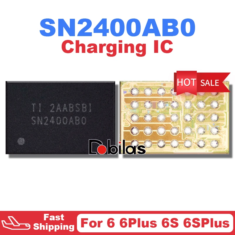 5Pcs SN2400AB0 U2300 For iPhone 6 6G 6Plus 6S 6SPlus USB Charger IC BGA Charging Chip Integrated Circuits Replacement Chipset