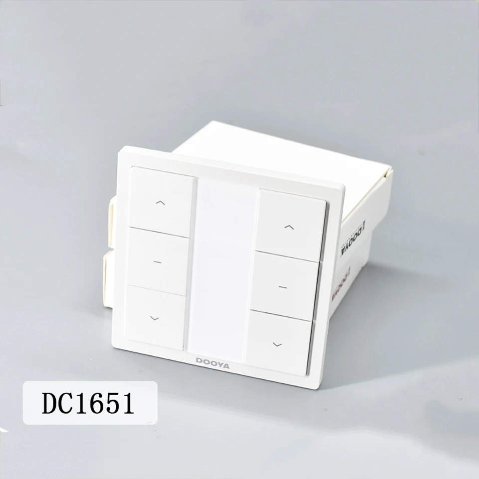 Autocollant mural Dooya DC1650/DC651/DC1653 1/dual/15 canaux 86, télécommande pour moteur électrique curtian DT52E/DT360E