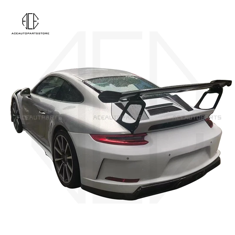 

For Porsche 911 991.1 991.2 GT2RS Style Portion Carbon Fiber Trunk With Rear Spoiler Fiberglass Wing