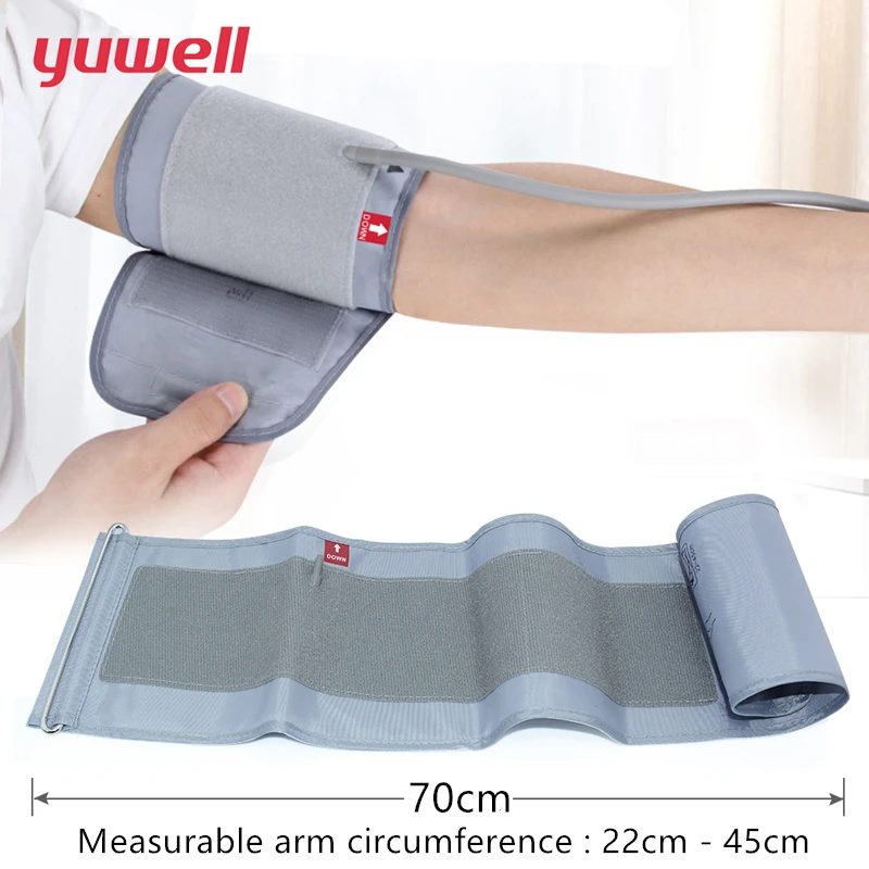 YUWELL 22-45cm cuff tonometer blood pressure cuff for arm blood pressure monitor meter sphygmomanometer medical equipment