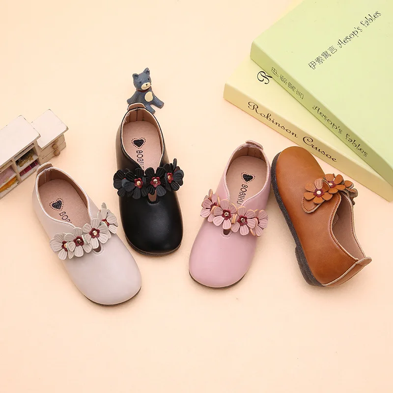 Zapatos de baile de fiesta para niña pequeña, calzado de cuero para niña pequeña de 1, 2, 3, 4, 5 y 6 años, 2020