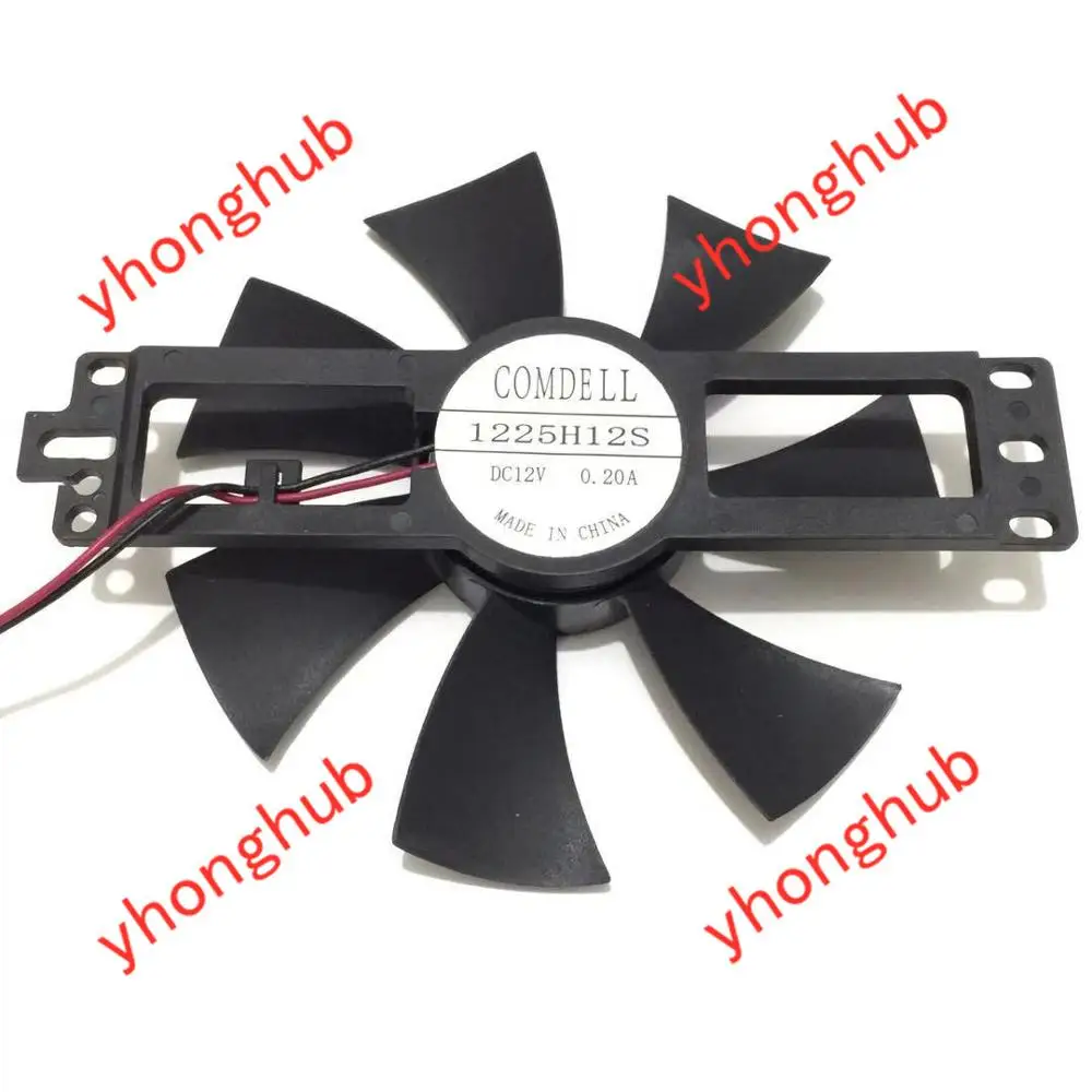 

COMDELL 1225H12S DC 12V 0.20A 2-wire Server Cooling Fan