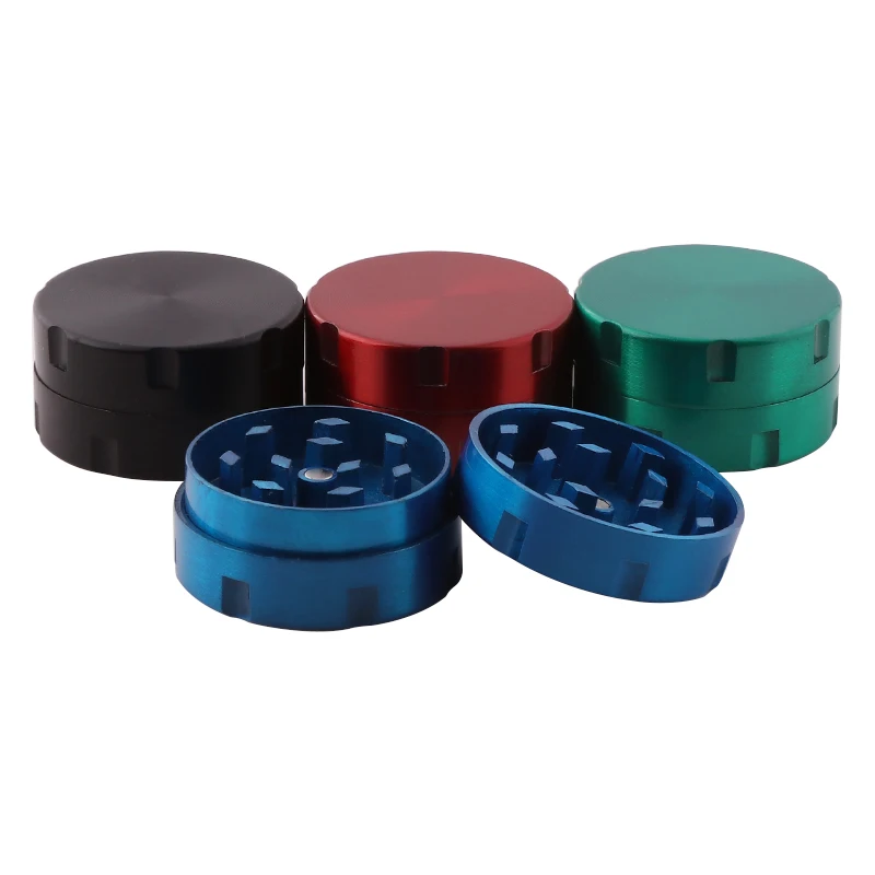 30mm Mini Herb Grinders Zinc Alloy Cigarette Accessories 2parts Spice Crusher For Smoking Accessories